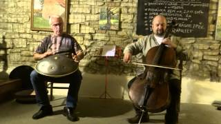 Video 8.ETHNO = Hang + CELLO improvizace dmoll