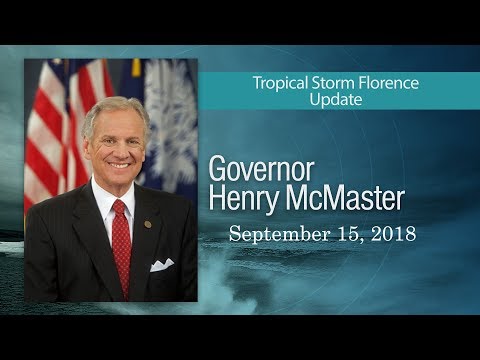 Tropical Storm Florence Update - 09/15/18