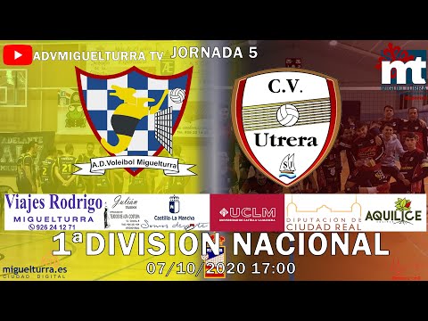 JORNADA 5| ADV MIGUELTURRA - ALUMINIOS GALISUR VB UTRERA| 1ª DIVISIÓN NACIONAL VOLEIBOL GRUPO C-1