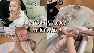 【生後3ヶ月】赤ちゃんの1日に密着👶✨韓国在住の日韓ハーフボーイ🇯🇵🇰🇷