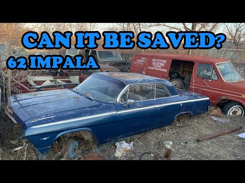 1962 Chevy Impala Field Find, Abandoned Project!  Is It Worth Saving.