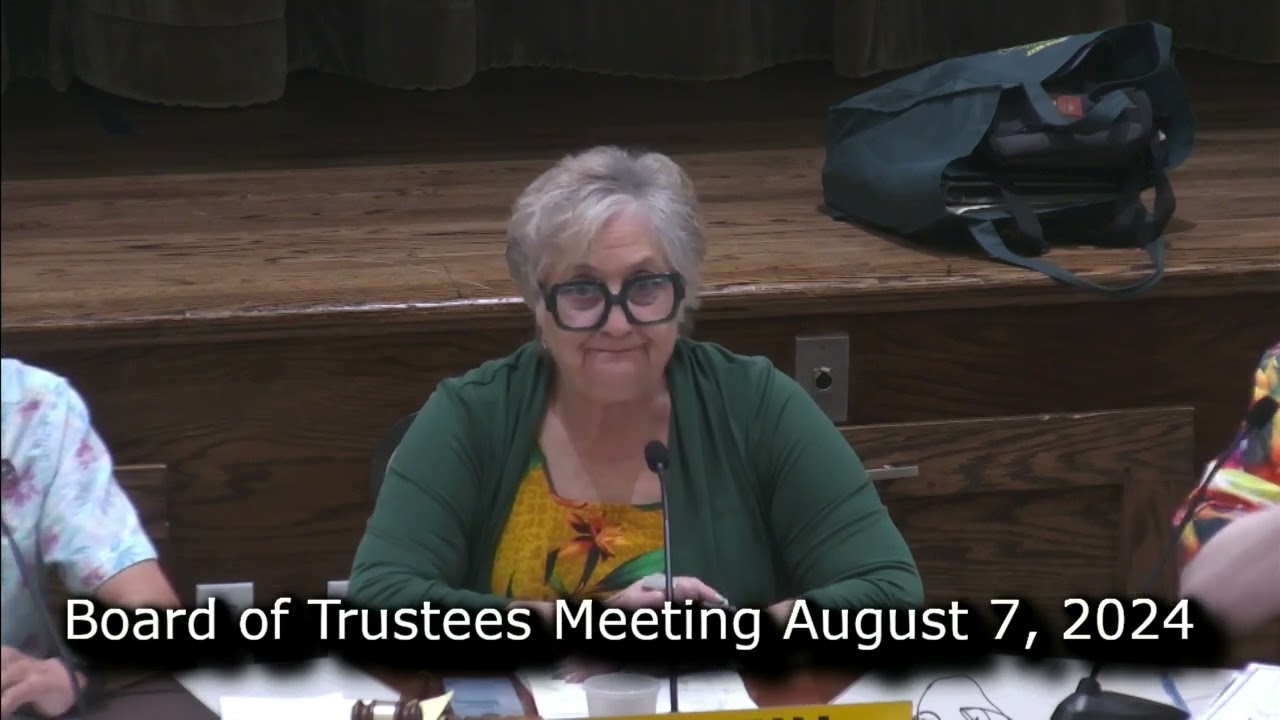 Board Meeting August 7 2024