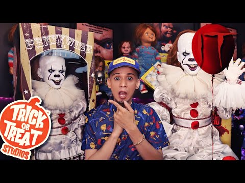 TRICK OR TREAT STUDIOS 50 PENNYWISE PREMIUM SCALE DOLL UNBOXING | EDGAR-O