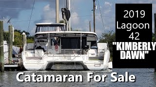 Catamaran For Sale Kimberly Dawn a 2019 Lagoon 42 --Narrated Tour-- Catamaran For Sale Kimberly Dawn a 2019 Lagoon 42 --Narrated Tour--
