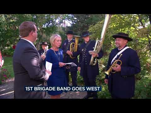 Wisconsin's Civil War re-enactment band goes West
