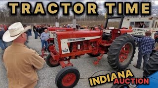 Tractors and more Indiana Auction prices. Were these good deals?