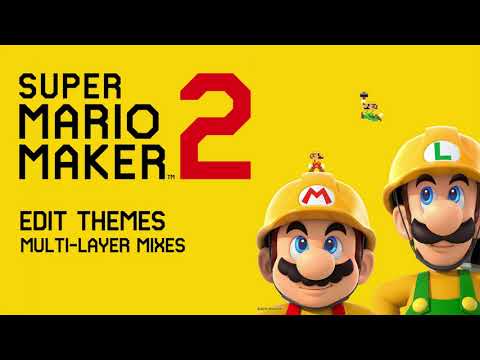 Super Mario Maker 2 Music - SM3DW Ghost House (Edit) - Multi-Layer Mix