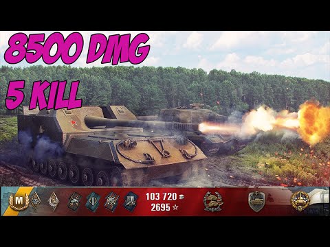 Obj 263 // 8500 Dmg // 5 Kill //