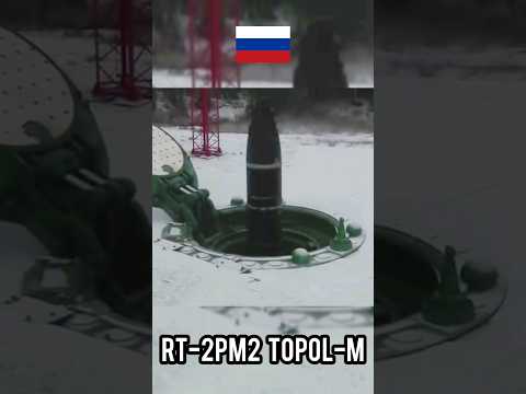 RT-2PM2 Topol-M ICBM Launch 🇷🇺🚀 #shorts #short #icbm