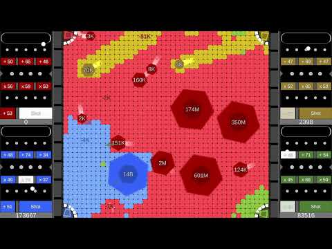Multiply or Release X Territory War - 🖖4 Player #6 - Marble Race in Unity