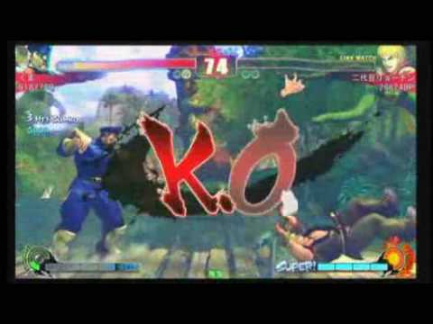 SF4:Kuma (Ve) vs Ryo-Chin (Ke) - Team Kanagawa vs Team Chiba - 17-10-2009