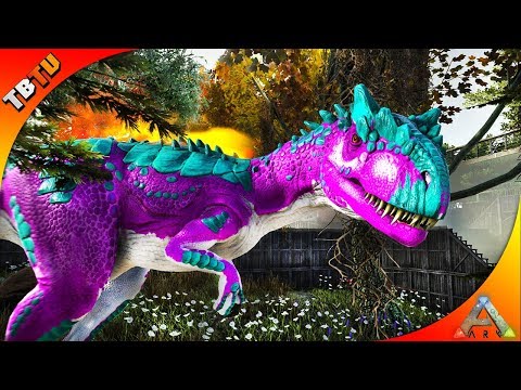 FULLY MUTATED ALLOSAURUS AND ARGENTAVIS ZOO ENCLOSURES! Ark Survival Evolved Mutation Zoo