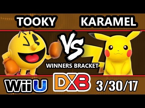 DXB 2017 SSB4 - Tooky (Pac-Man) Vs. Karamel (Pikachu) Smash 4 Tournament -Smash Wii U