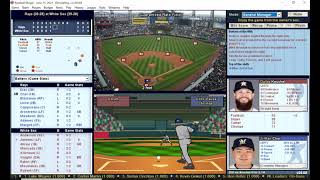 DH#76 Baseball Mogul 21Tampa Bay Rays at Chicago White Sox