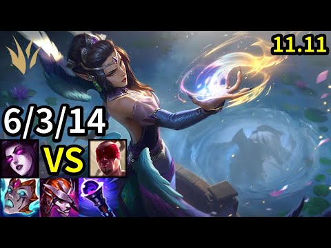 Morgana Jungle vs Lee Sin - KR Master | Patch 11.11