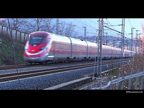 Frecciarossa  VS  Frecciarossa1000 x2  VS Italo NTV  VS  Frecciarossa1000 • [300 Km/h]