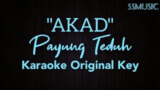 Download lagu Payung Teduh - Akad (Karaoke version no vocal) | Original Key mp3
