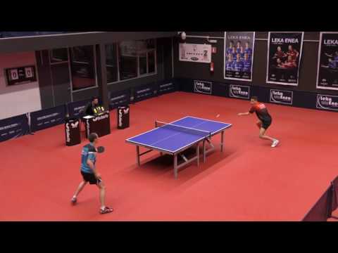Dorde Borcic - Rafael Casares (Spanish Table Tennis Superdivision 2015/16)