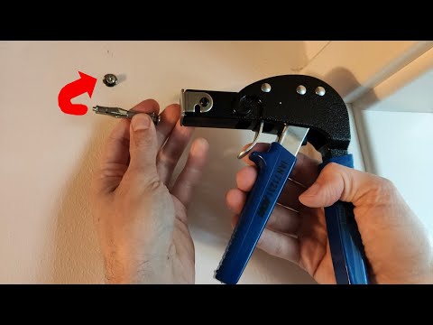 Metall Hohlraumdübel anbringen/montieren (Anleitung)