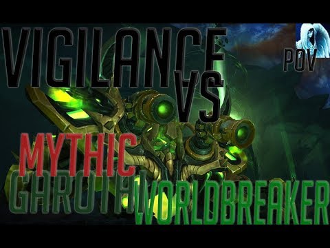 Vigilance - First Mythic Garothi Worldbreaker Kill (Holy Priest POV)