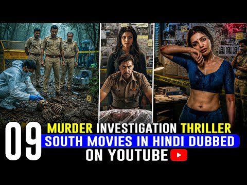 Top 9 Best South Indian Suspense Thriller Movies in Hindi | 2026 South Murder Mystery Movies Hindi