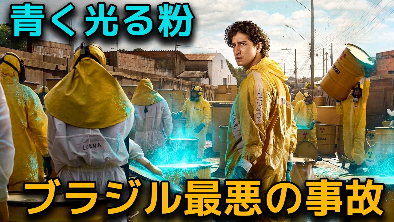 ブラジル最悪の放射能災害を描いた完全新作。Netflixで配信されたばかりの絶対に観るべき作品です。【映画紹介】