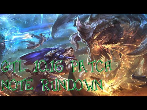 GTL 10.16 Patch Note Rundown