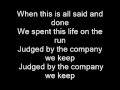 Rise Against: Tip The Scales (Lyrics)