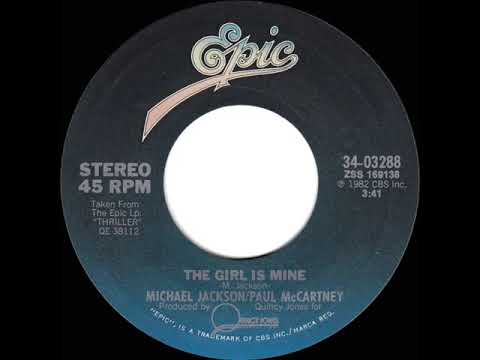 Michael Jackson & Paul McCartney The Girl Is Mine 1983
