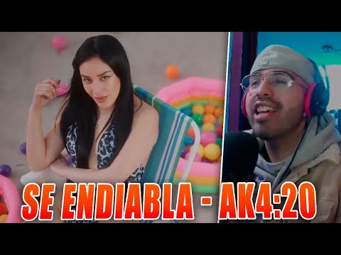 SE ENDIABLA - AK4:20 (Prodby LEOJAHBEATS X MOUSTACHE)| REACCIÓN