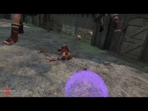 Blade And Sorcery dagger-bending mod.