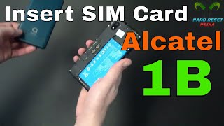 Alcatel 1B Insert The SIM Card