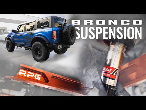 FULL BRONCO SUSPENSION! - RPG Offroad Kit and Eibach Coilover Installation Guide