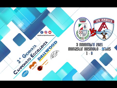 03/11/2021 Monastir Kosmoto - Arbus (Gol e Highlights)