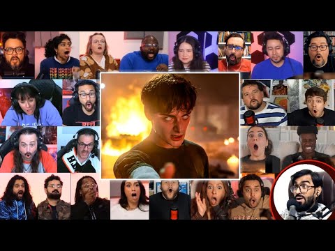 Will Byers Superpowers Reveal Scene Reaction Mashup | Stranger Things Season 5 Episode 4