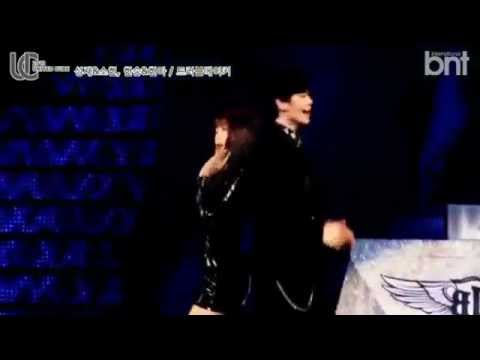 Sungjae BTOB & Sohyun 4minute Trouble maker cut @ UCC 130202