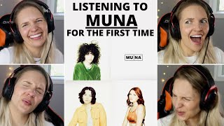 Listening to MUNA for the first time!