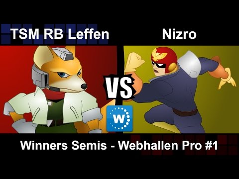 TSM RB Leffen (Fox) vs Nizro (Captain) - Winners Semis Webhallen Pro #1