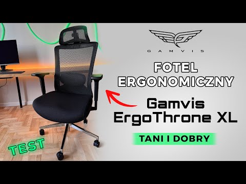 Solidny fotel ergonomiczny w dobrej cenie? Gamvis ErgoThrone XL
