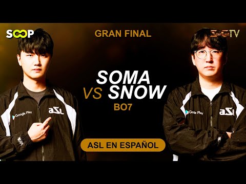 [ESP] ASL S20 Gran Final (Soma vs Snow) - ASL Español (StarCastTV Español)