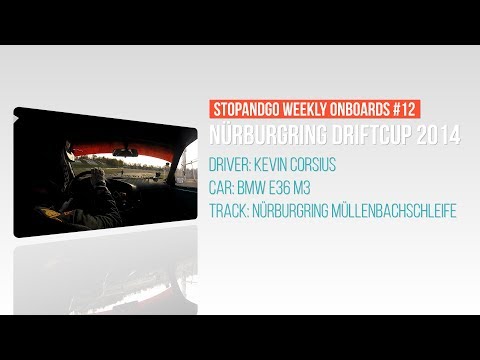 Stopandgo weekly onboards #12 - Kevin Corsius Nürburgring Driftcup 2014