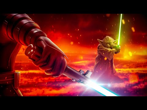 What if Yoda Fought Anakin on Mustafar?