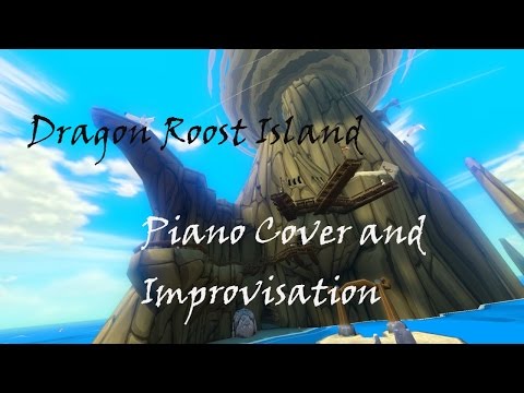 Relajante cover de la Isla del Dragón de The Wind Waker