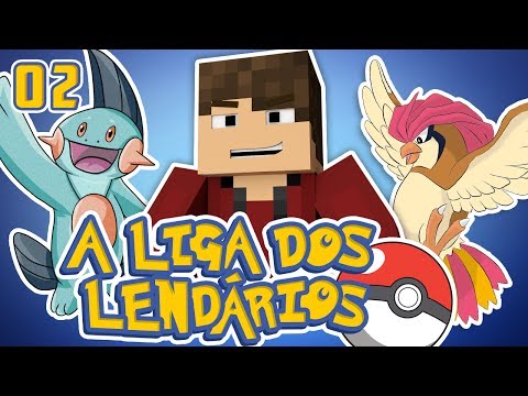 A LIGA DOS LENDÁRIOS #02 - Meu Pokémon EVOLUIU! - Pixelmon Minecraft