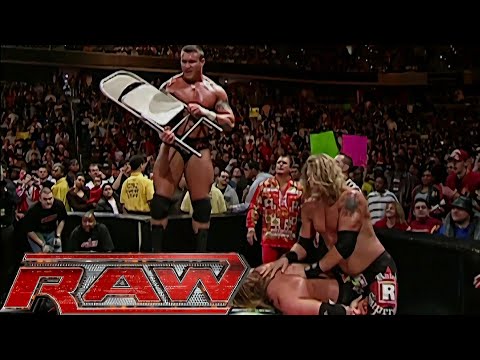 Rated-RKO & Umaga vs D-Generation X & John Cena (Bloody) RAW Dec 18,2006