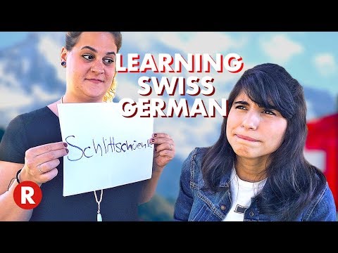 American Trying To Speak Swiss German (ft. ByeByeMimi)
