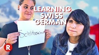 American Trying To Speak Swiss German (ft. ByeByeMimi)