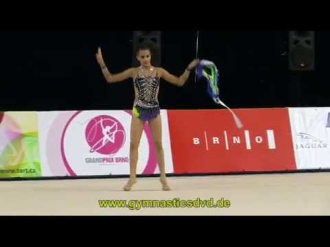 Linoy Ashram - ISR - Senior Ribbon - 02 - Grand-Prix Brno 2015
