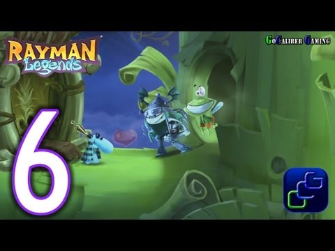 Rayman Legends Walkthrough - Part 6 - Toad Story: Ray and the Beanstalk