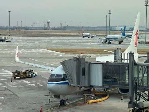 Jan-18-2026 Air China CA131 (B-5397) B737-800 Beijing Daxing Airport Takeoff